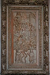 Panneau de la porte du 5ème siècle : l